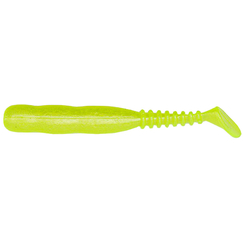 Силикон Reins ROCKVIBE SHAD 3" 416 Glow Pearl Chart 15шт, фото 