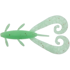 Силикон Reins G TAIL TWIN 2" 146 Hot Cucumber 10шт, фото 