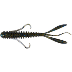 Силикон Keitech Hog Impact 4" (8 шт/упак) ц:205 bluegill, Длина силикона: 4" (10.2 см), Расцветка силикона: 205 Bluegill, фото 