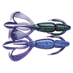 Силикон Keitech Crazy Flapper 4.4" (6 шт/упак) ц:408 electric june bug, Длина силикона: 4.4" (11.2 см), Расцветка силикона: 408 Electric June Bug, фото 