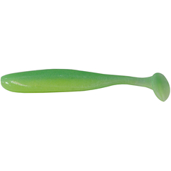 Силикон Keitech Easy Shiner 4" (7 шт/упак) ц:ea#11 limechartreuseglow, Длина силикона: 4" (10.2 см), Расцветка силикона: EA#11 Lime Chartreuse Glow, фото 