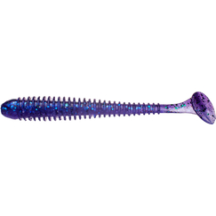 Силикон Keitech Swing Impact 2" (12 шт/упак) ц:408 electric june bug, Длина силикона: 2" (5.1 см), Расцветка силикона: 408 Electric June Bug, фото 
