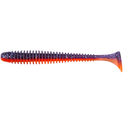 Силикон Keitech Swing Impact 3" (10 шт/упак) ц:pal#09 violet fire, Длина силикона: 3" (7.6 см), Расцветка силикона: PAL#09 Violet Fire, фото 