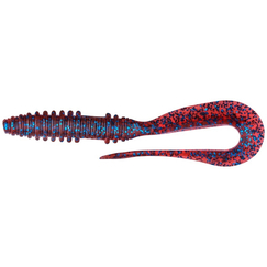 Силикон Keitech Mad Wag Mini 3.5" (10 шт/упак) ц:ea#03 grape, Длина силикона: 3.5" (8.9 см), Расцветка силикона: EA#03 Grape, фото 