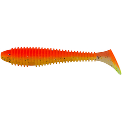 Силикон Keitech Swing Impact FAT 4.3" (6 шт/упак) ц:pal#04 sun shine lemon, Длина силикона: 4.3" (10.9 см), Расцветка силикона: PAL#04 Sun Shine Lemon, фото 