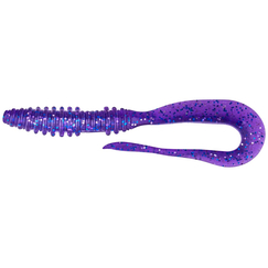 Силикон Keitech Mad Wag Slim 4.5" (9 шт/упак) ц:ea#04 violet, Длина силикона: 4.5" (11.4 см), Расцветка силикона: EA#04 Violet, фото 