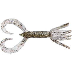 Силикон Keitech Little Spider 3" (8 шт/упак) ц:417 gold flash minnow, Длина силикона: 3" (7.6 см), Расцветка силикона: 417 Gold Flash Minnow, фото 