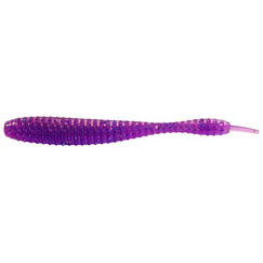 Силикон Reins Bubbring Shaker 4" 567 Lilac Silver&Blue Flake 12шт, фото 