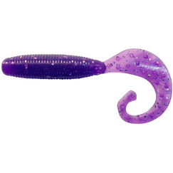 Силикон Reins FAT G TAIL GRUB 2" 567 Lilac Silver&Blue Flake 20шт, фото 